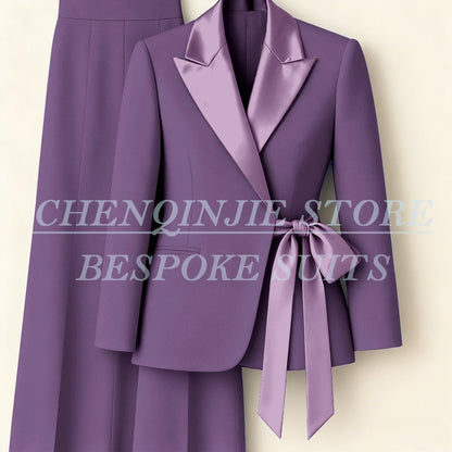 Tailored Blazer & Skinny Pants Suit