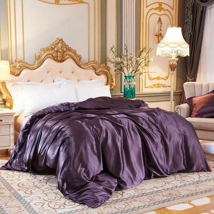 Mulberry Silk Luxury Satin Bedding Set