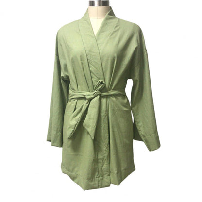 Long Sleeve V Neck Mini Dress