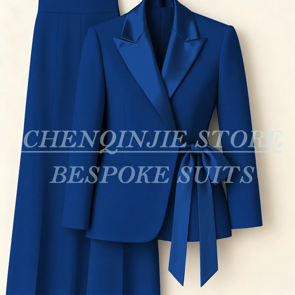 Tailored Blazer & Skinny Pants Suit