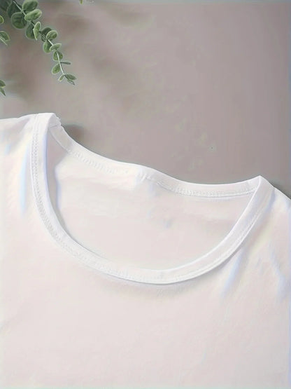 "A Little Bit Spoiled" Graphic Crop Top