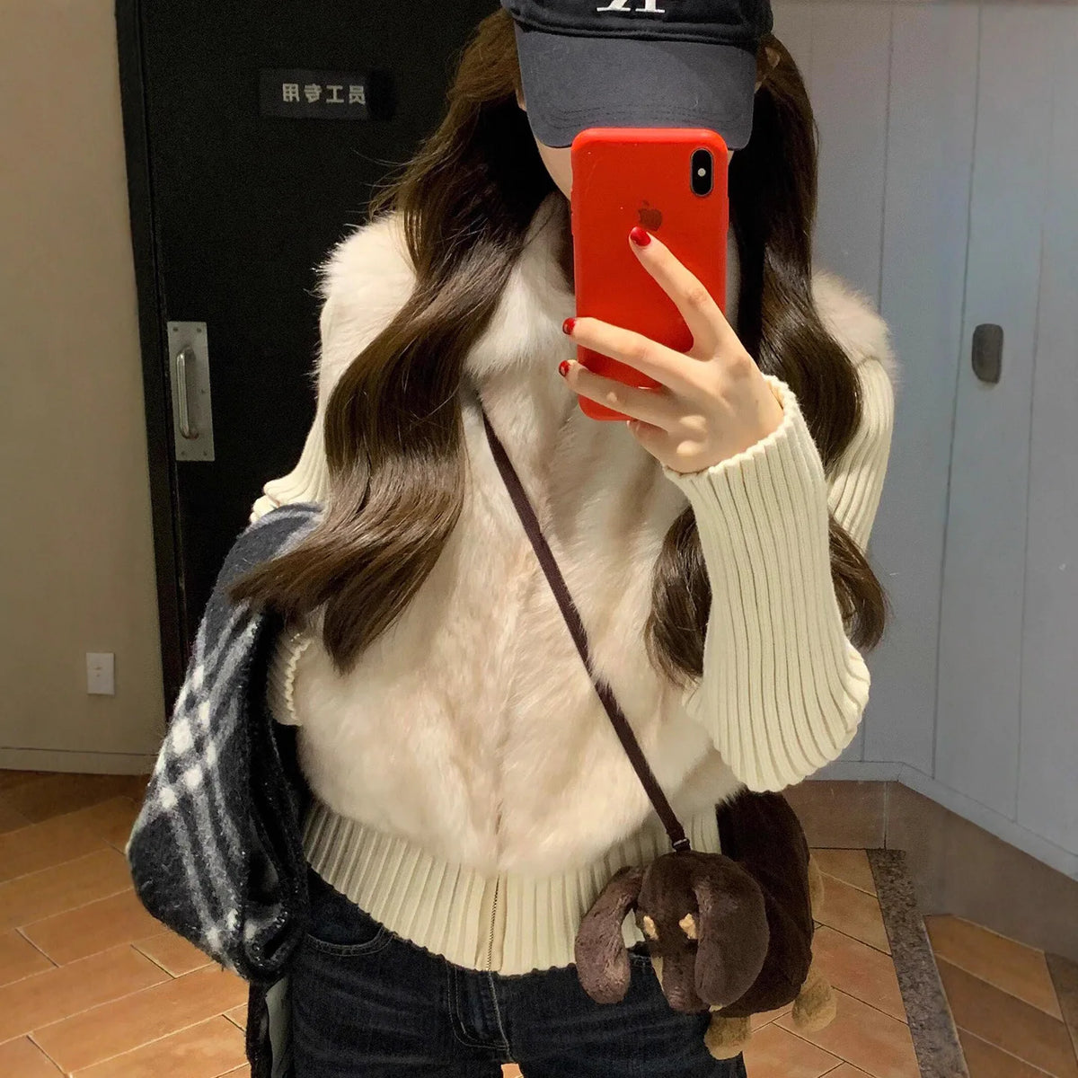 New Young Environmentally Friendly Fur Jacket