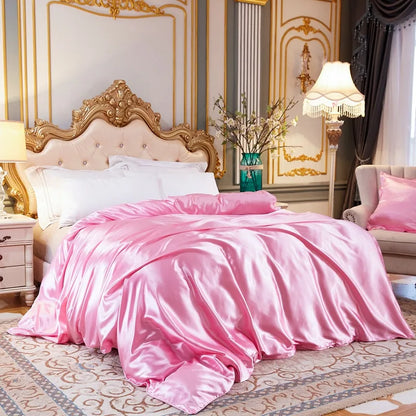 Mulberry Silk Luxury Satin Bedding Set