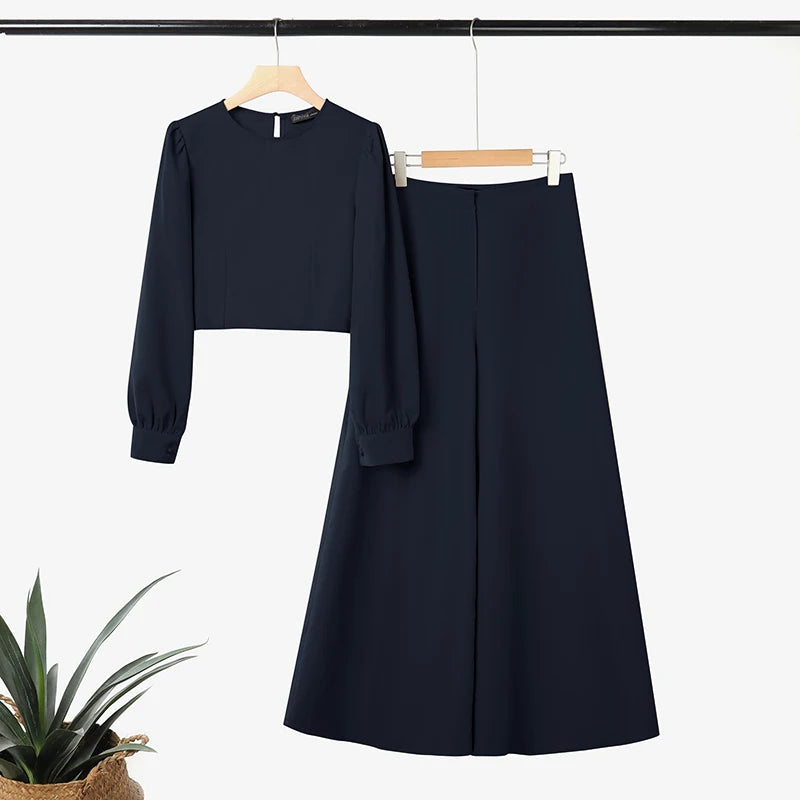 Pant Sets ZANZEA Outfits Solid Tracksuits