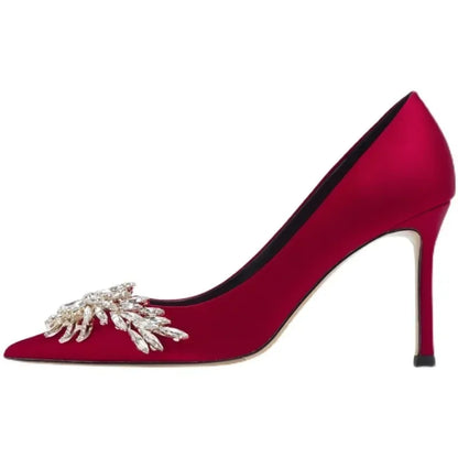 New Wedding Shoes Red High Heels