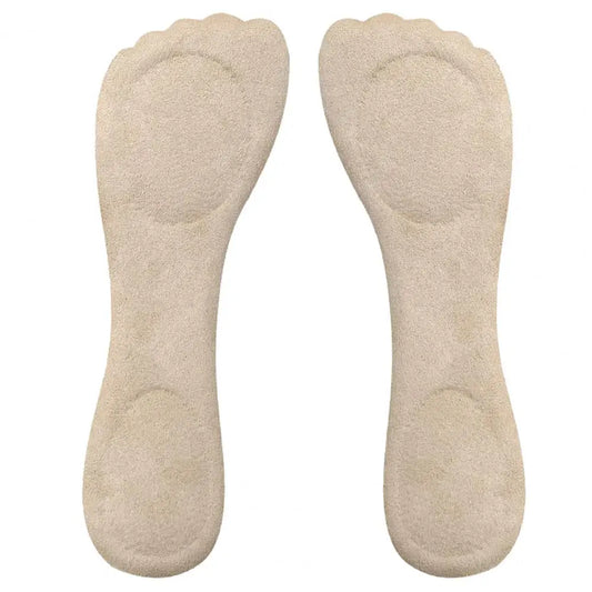 2 Pair High Heels Insoles Self-adhesive Pain Relief Prevent Feet From Sliding 3/4 Insert Cushion High Heels Shoes Grinding