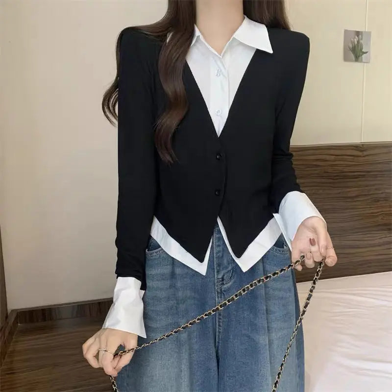 Striped Shirts & Blouses Basic Modern