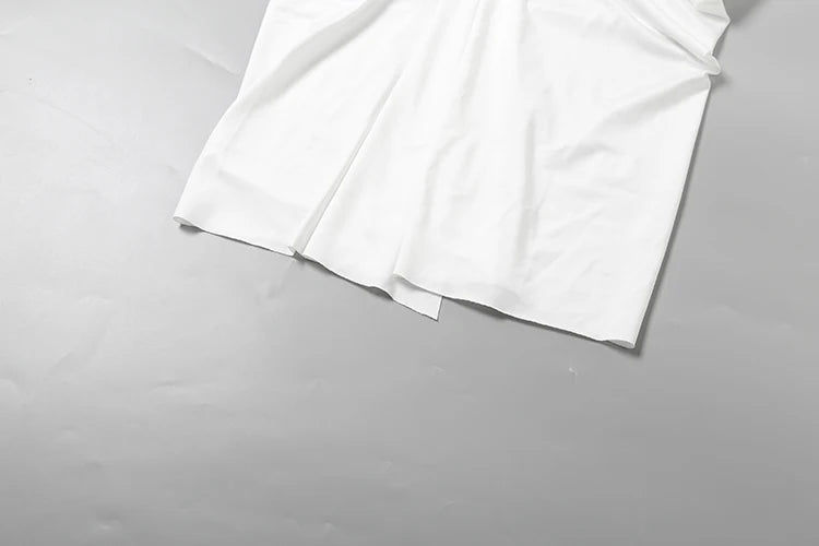 SiSSisterlinda Halter Ruched Dress Women Bandages Patchwork Backless Thin Slit Summer Clubwear Birthday Party Ruched Vestidos